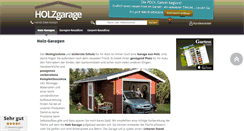 Desktop Screenshot of holz-garage.de